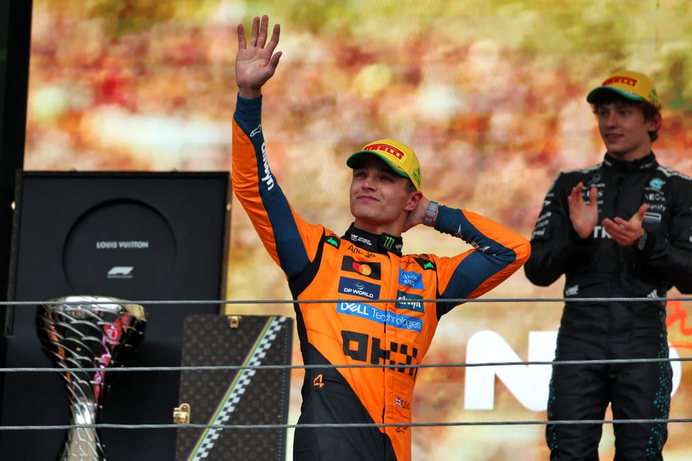 How many race wins does each 2025 F1 driver have?